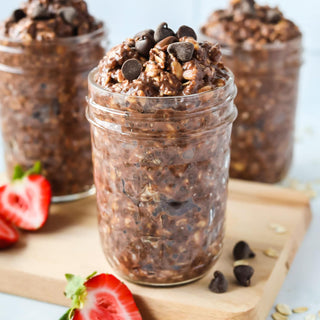 World Class Overnight Oats with Chocolate Lean Whey!