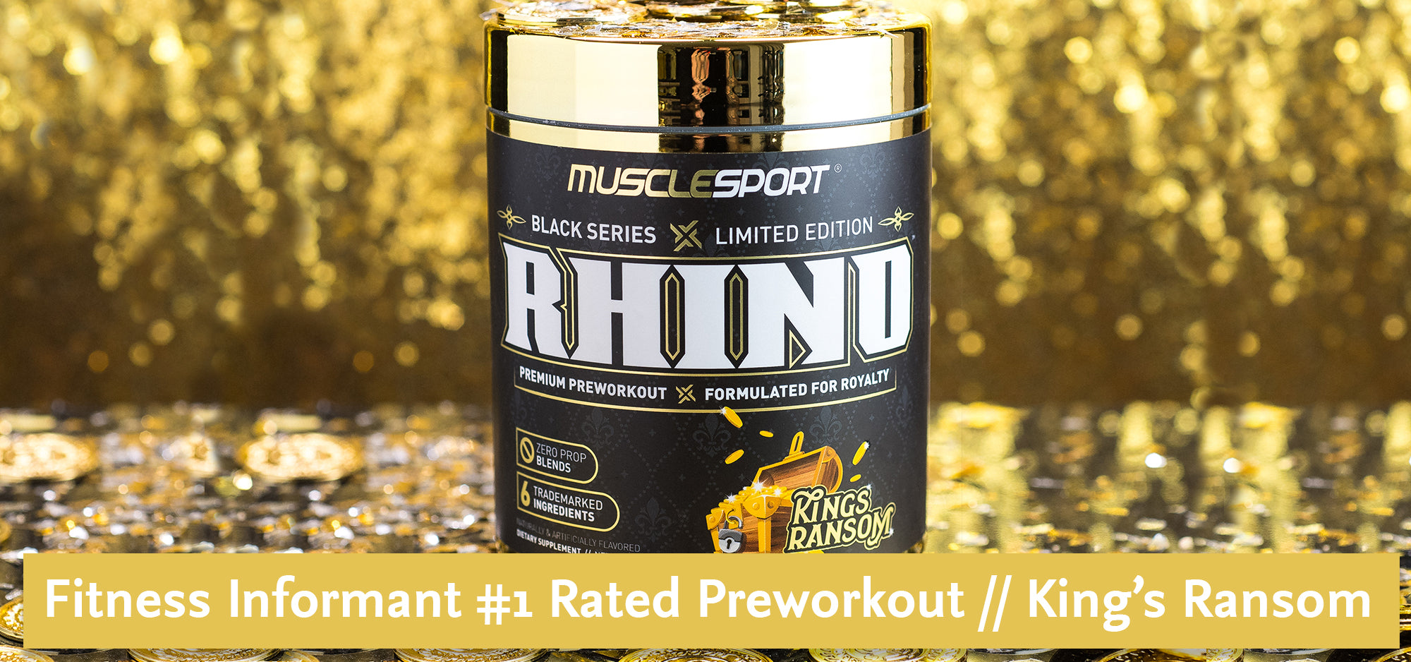 Fitness Informant #1 Rated Preworkout // King's Ransom