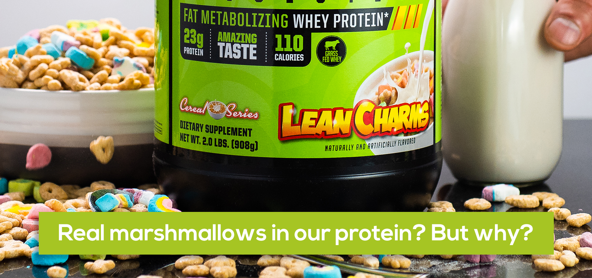 Real Marshmallows in our Protein? But Why!?