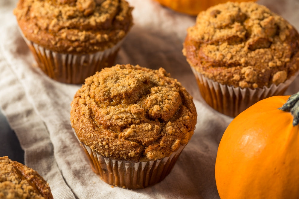 Pumpkin Spice Protein Muffins