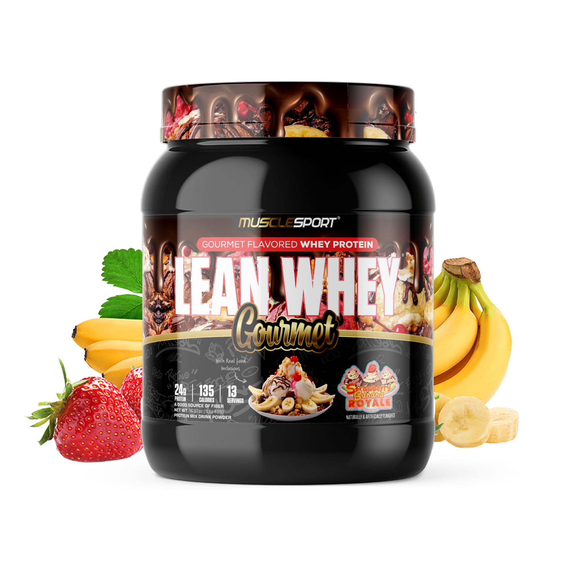 Lean Whey® Gourmet Protein 1lb - Premium Blended Protein