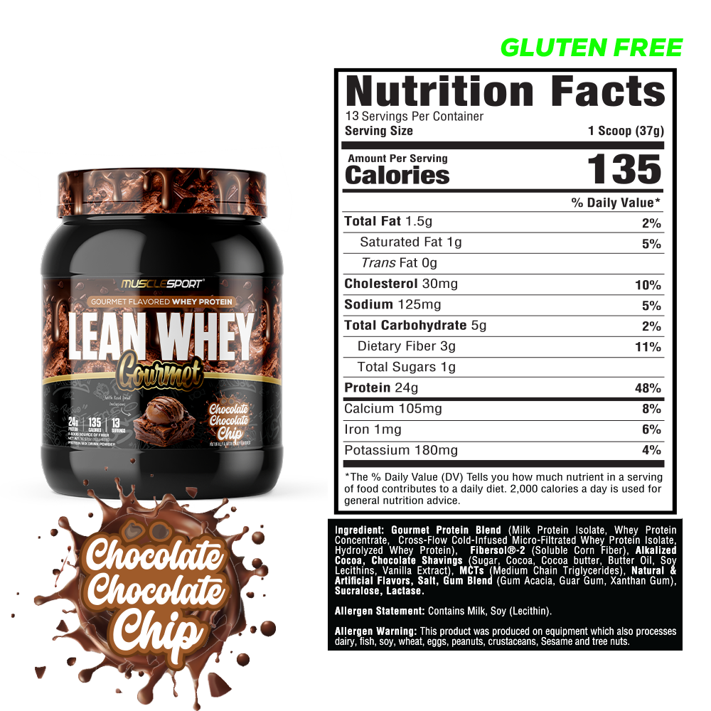 Lean Whey® Gourmet Protein 1lb - Premium Blended Protein