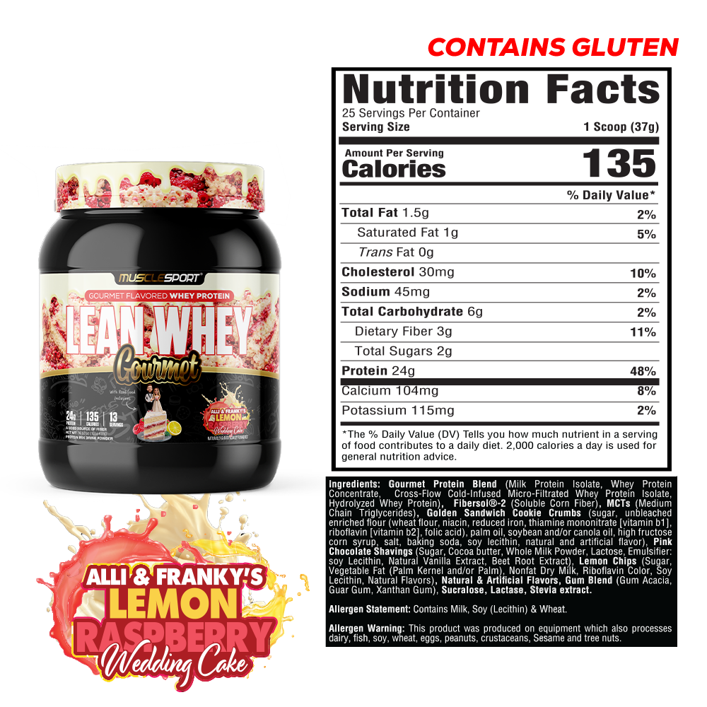 Lean Whey® Gourmet Protein 1lb - Premium Blended Protein