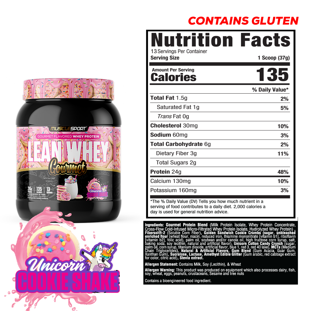 Lean Whey® Gourmet Protein 1lb - Premium Blended Protein