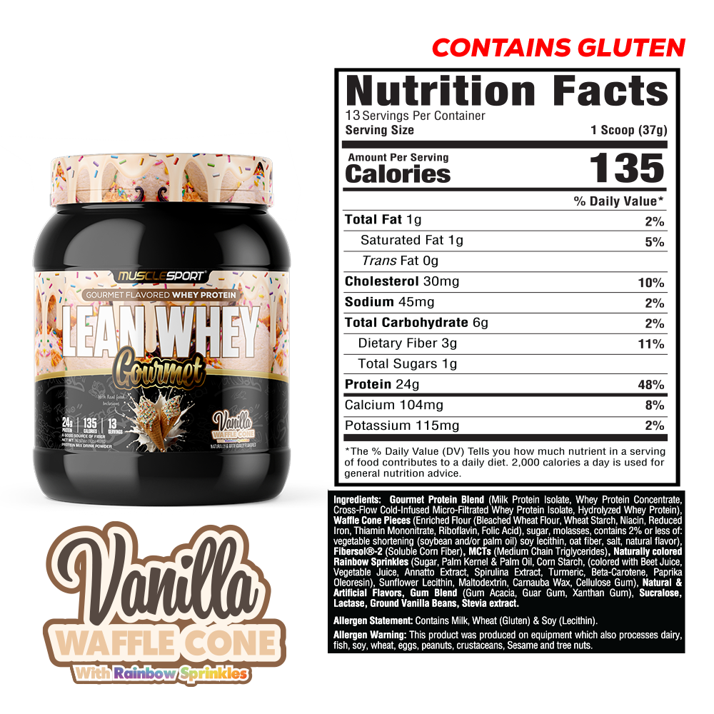Lean Whey® Gourmet Protein 1lb - Premium Blended Protein