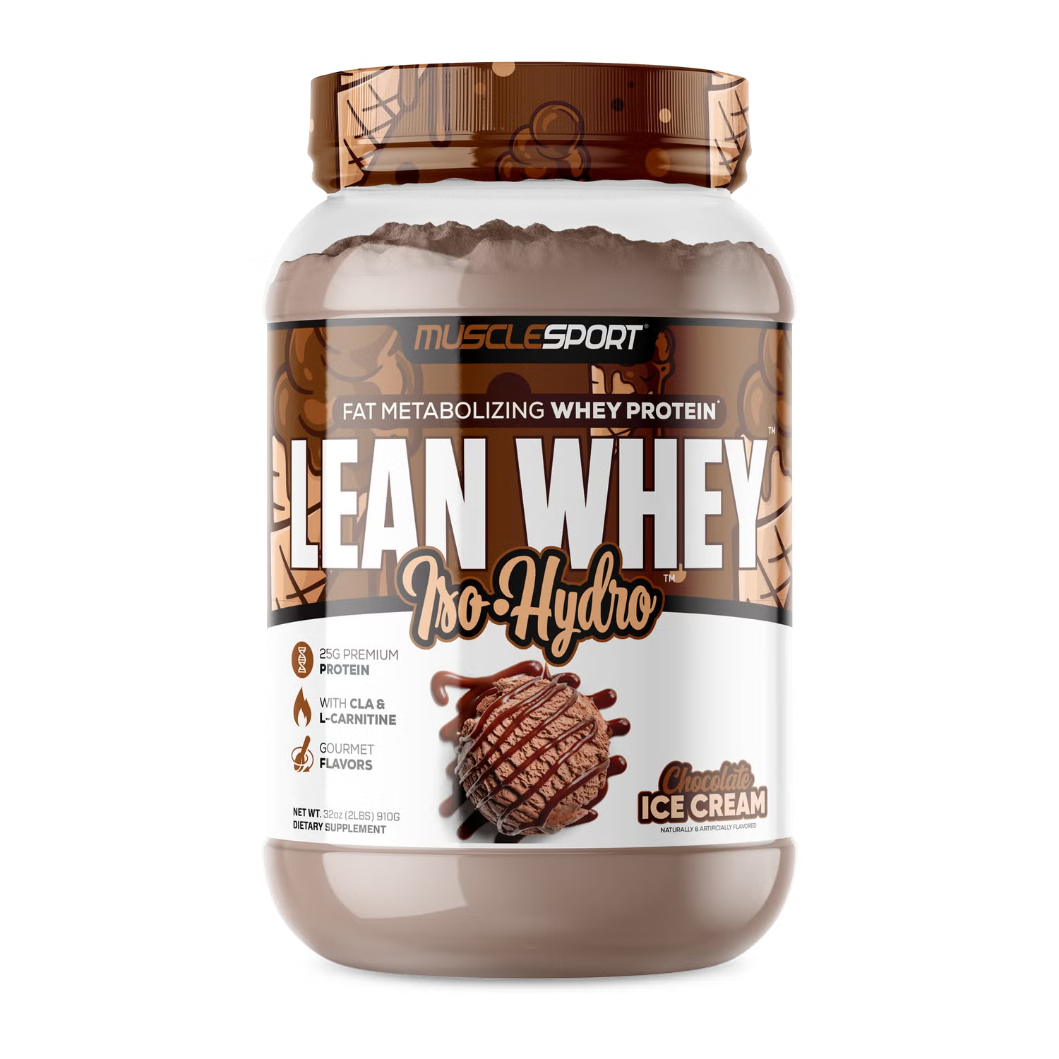 Lean Whey® Iso Hydro Gourmet Protein 2lb - Standard