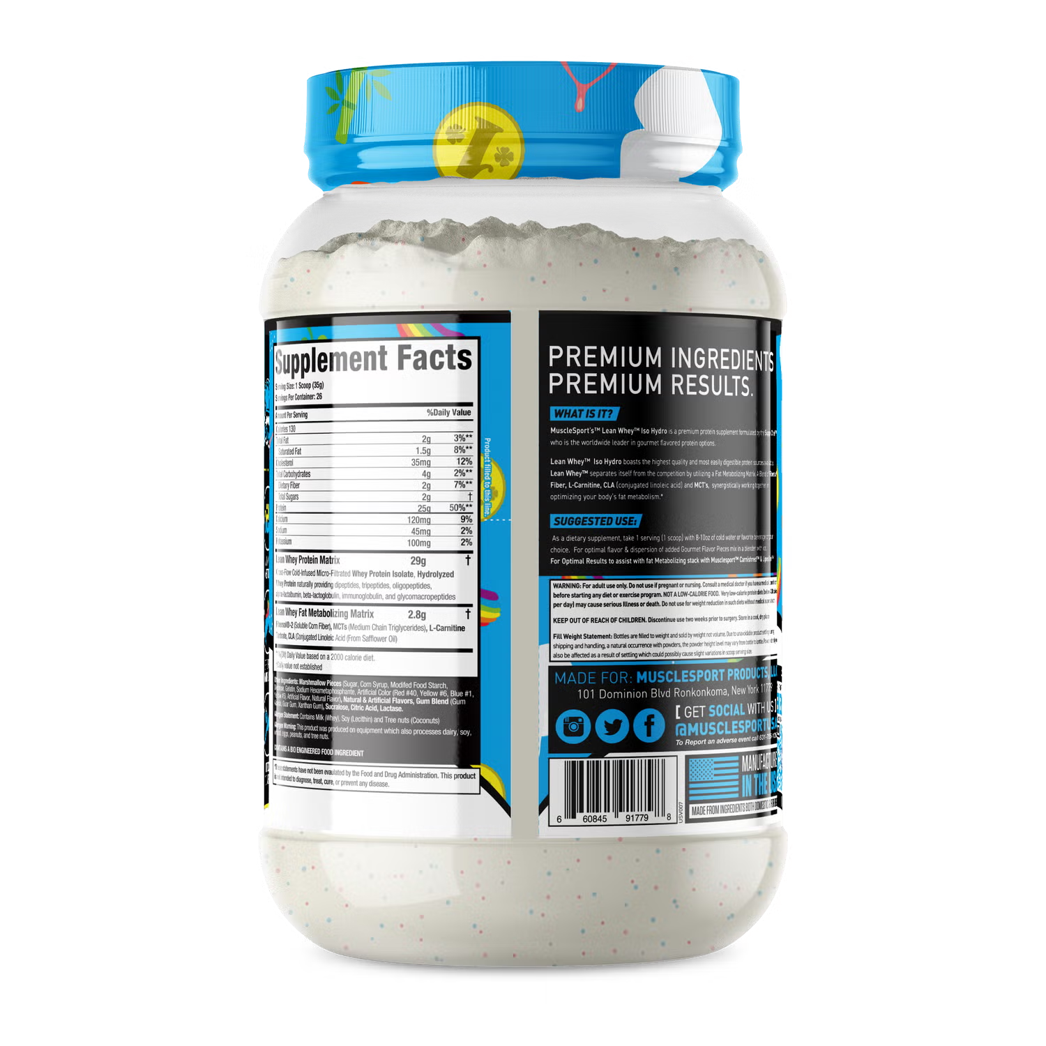 Lean Whey® Iso Hydro Gourmet Protein 2lb - Standard