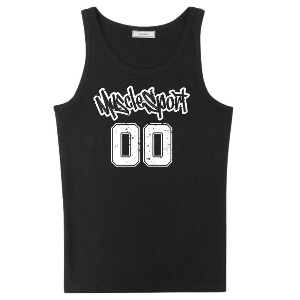 Musclesport Official Jersey Tank Top - Black