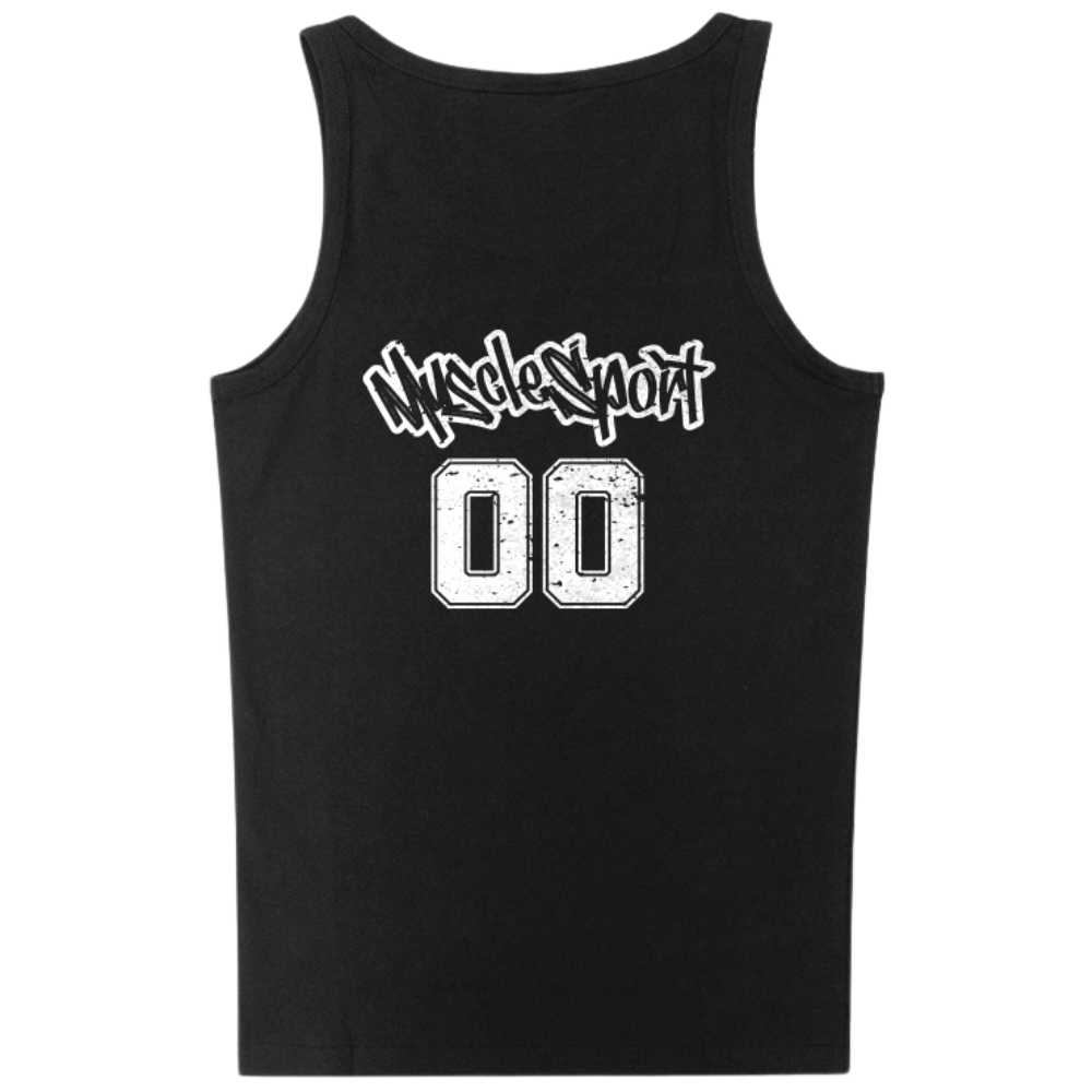 Musclesport Official Jersey Tank Top - Black