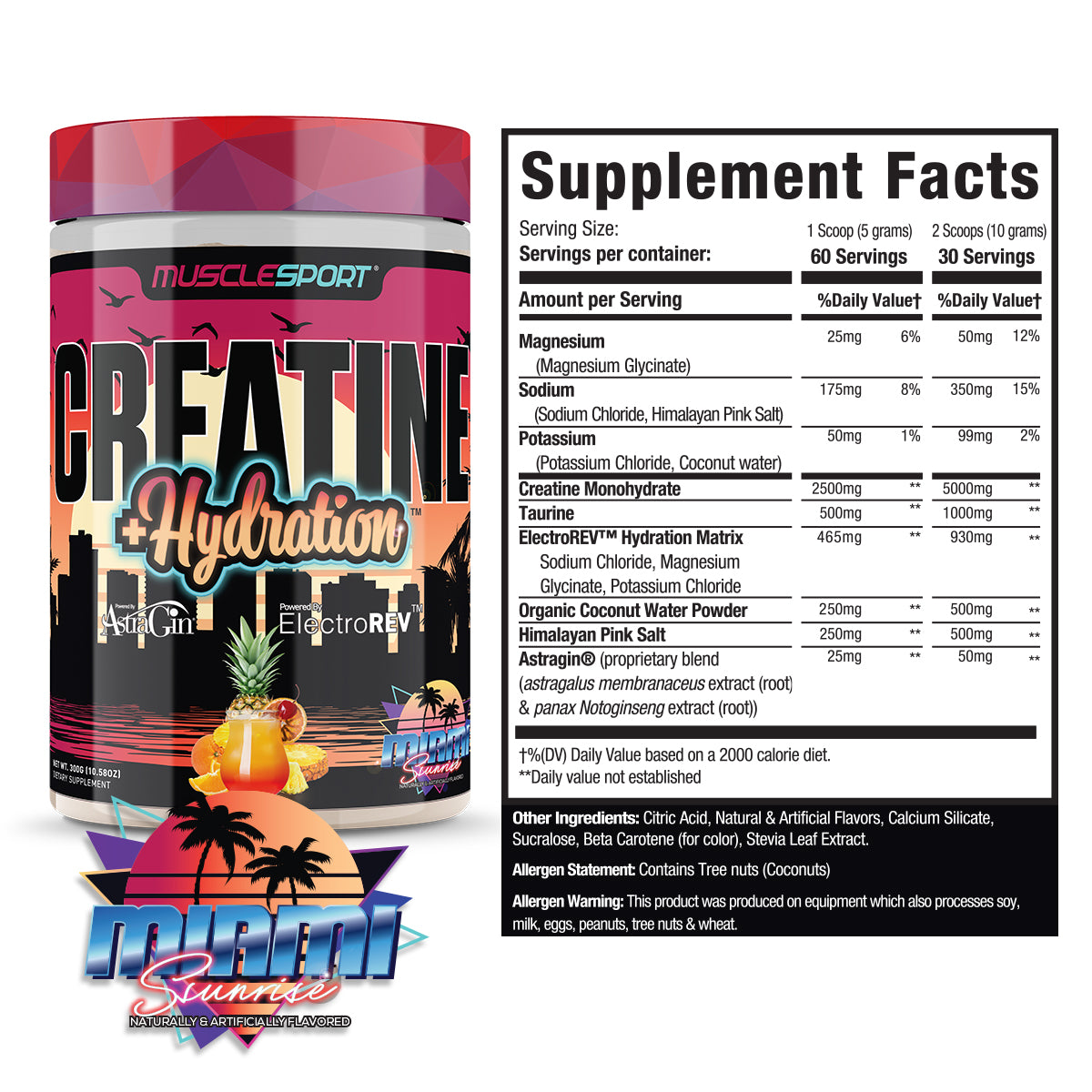 Creatine + Hydration™ 300 Grams
