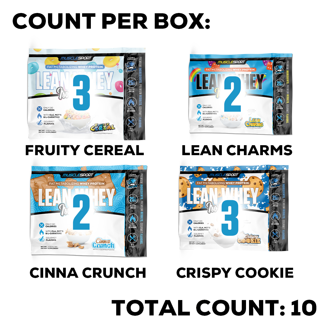 Lean Whey® Iso Hydro Variety Box