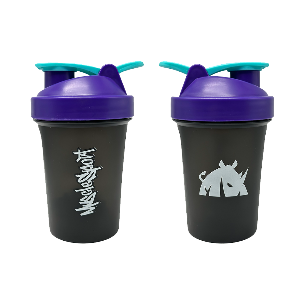 Musclesport Rhino Purple/Black Graffiti Shorty Shaker - Musclesport®