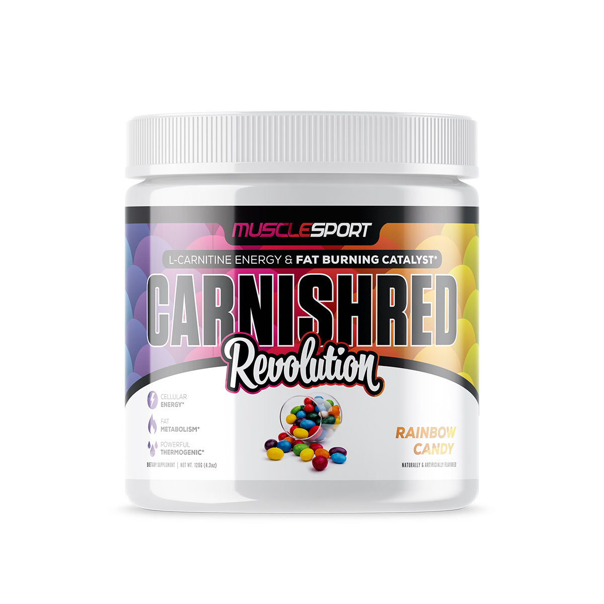 CarniShred™ Non Stim Fat Burner - Workout Catalyst 60 Servings - Musclesport®