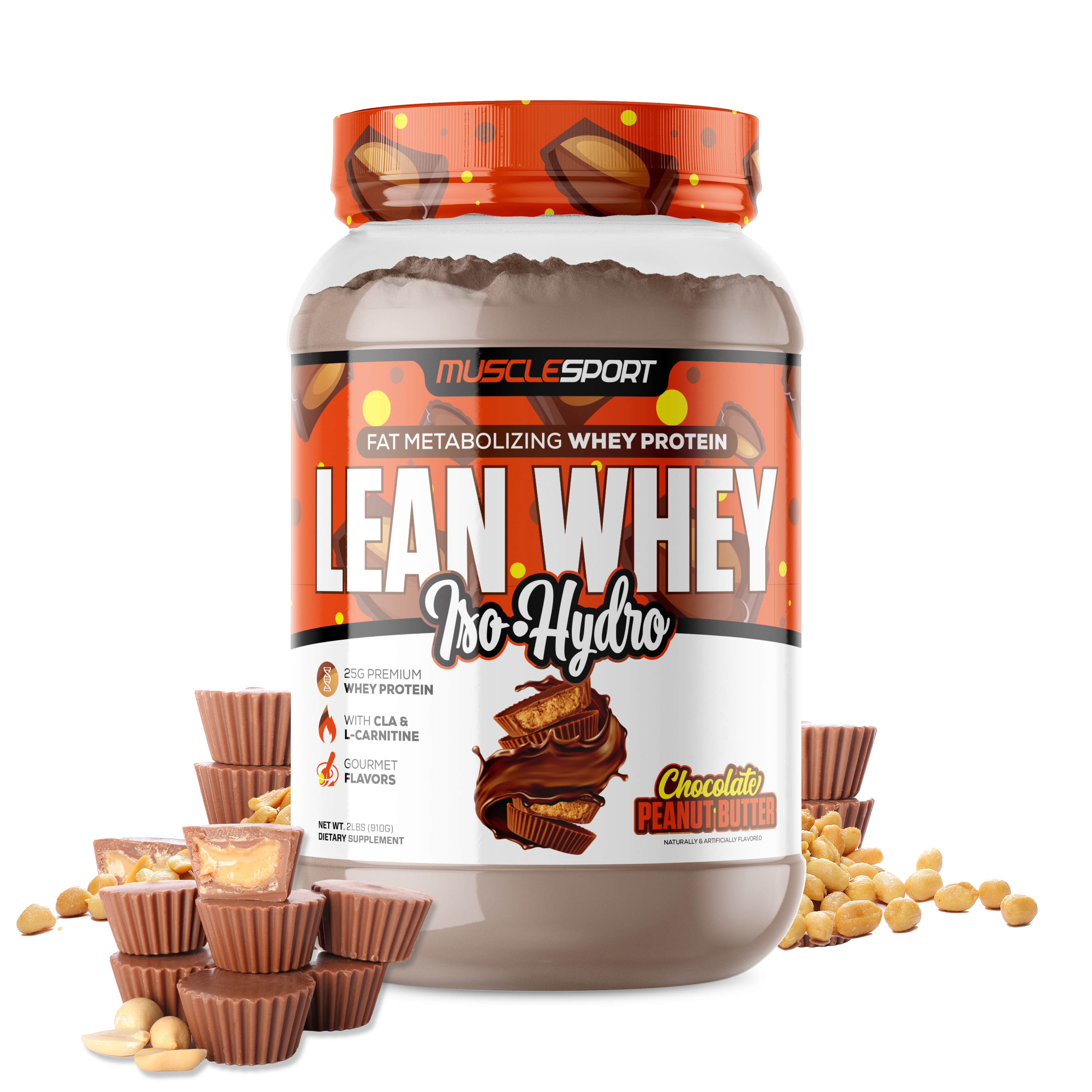 Lean Whey® Iso Hydro Gourmet Protein 2lb - Standard