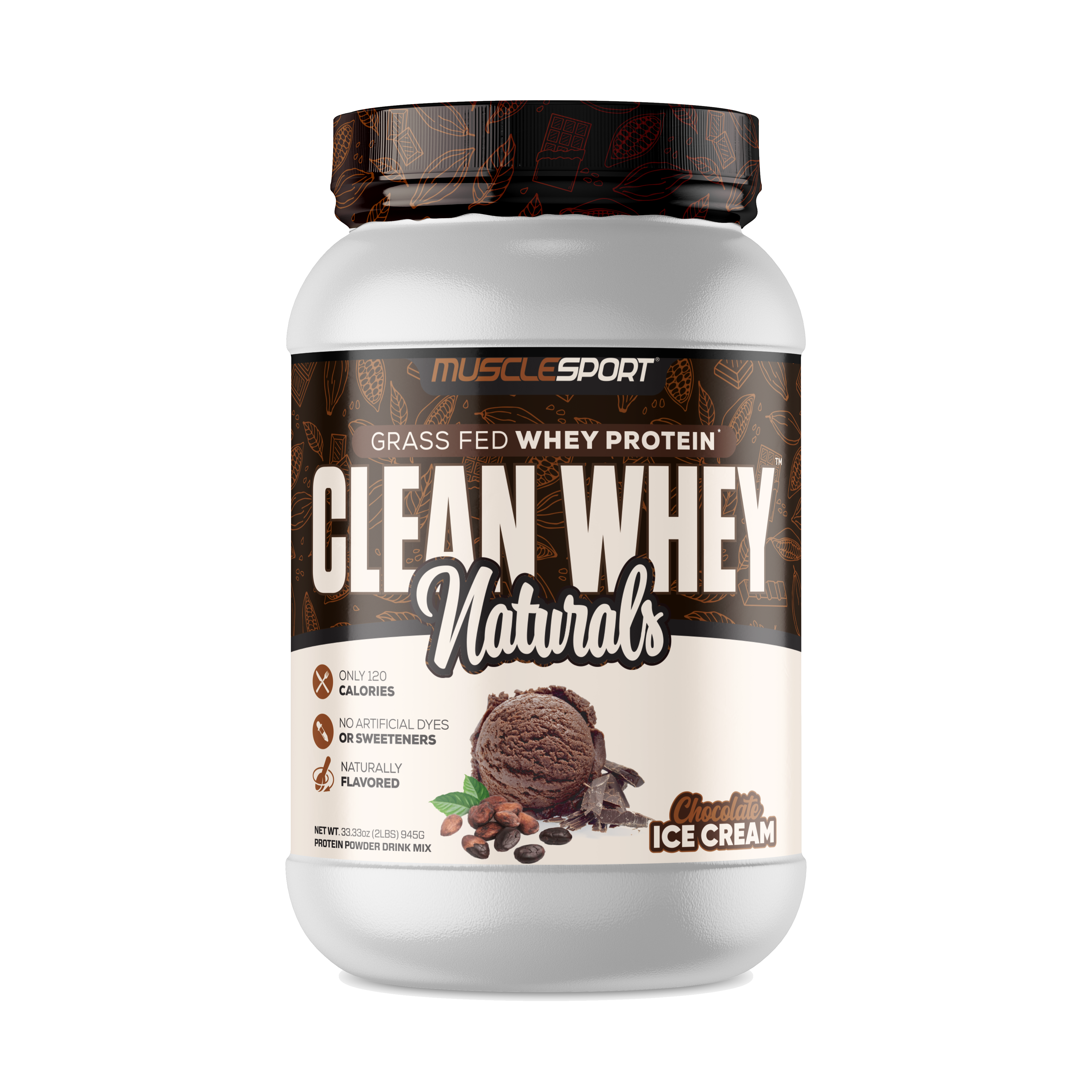 Clean Whey™ Naturals Grass Fed Protein 2lb