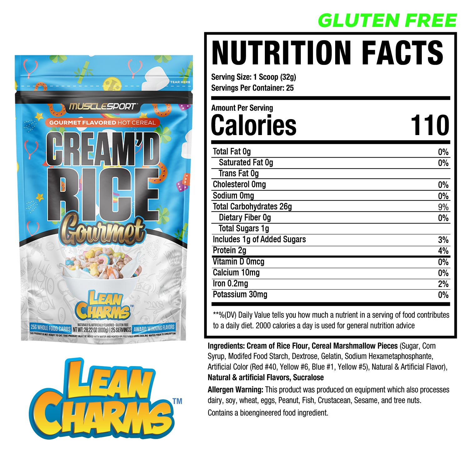 Cream'd Rice Gourmet - Hot Cereal - 25 Servings