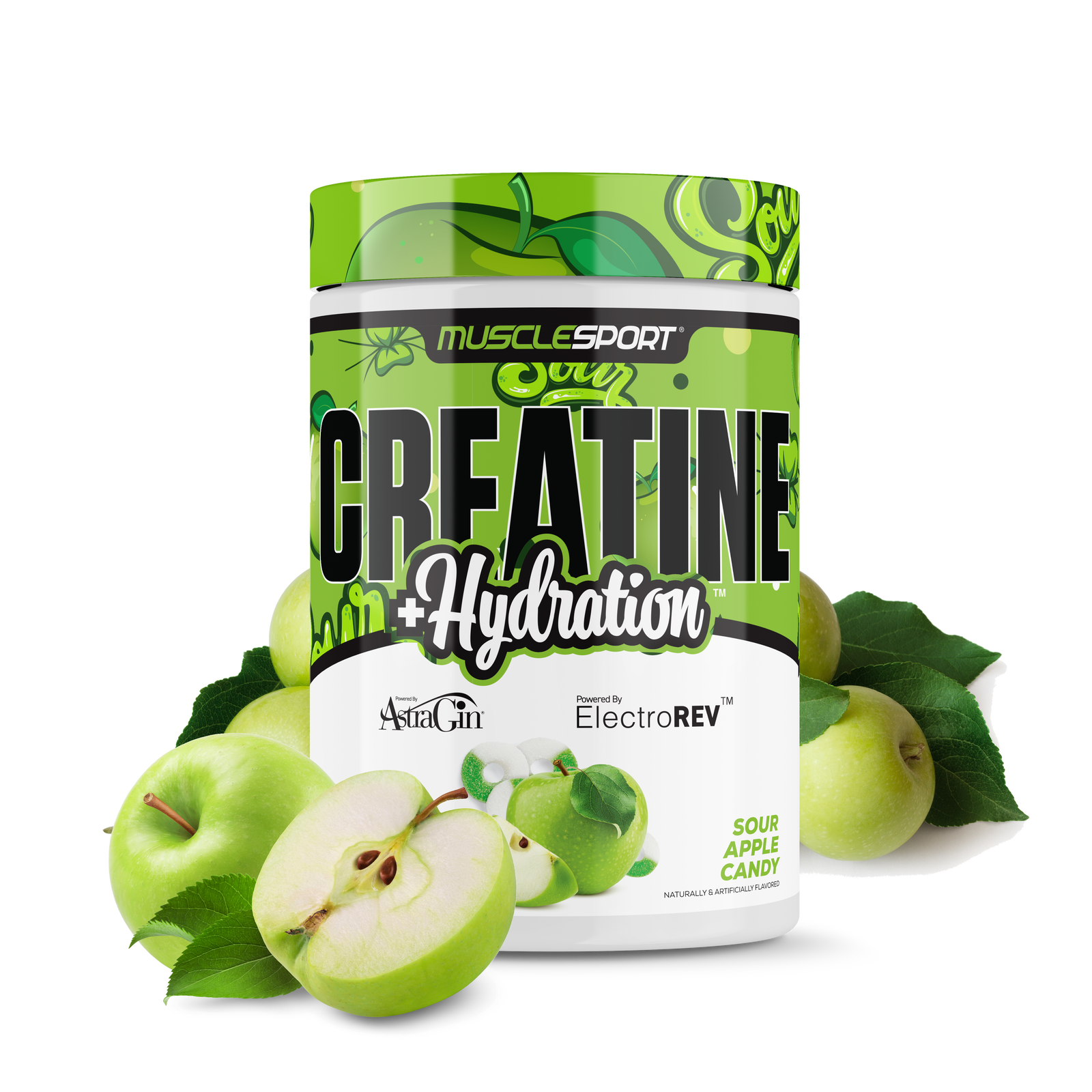 Creatine + Hydration™ 300 Grams - Musclesport®