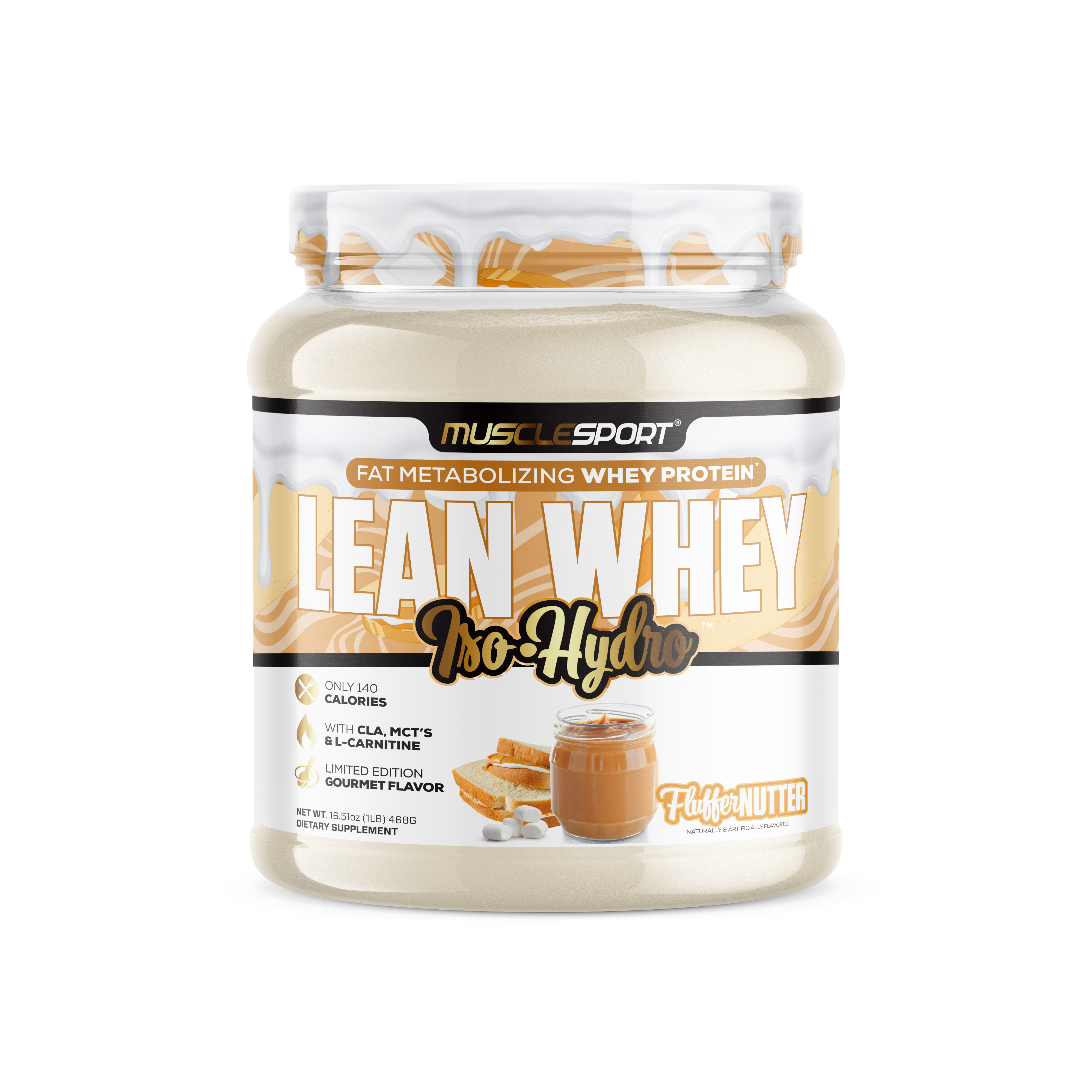 Lean Whey® Iso Hydro Gourmet Protein 1lb