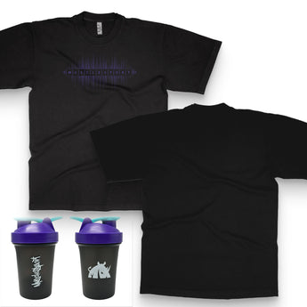 MuscleSport Ultimate Black & Purple Swag Kit