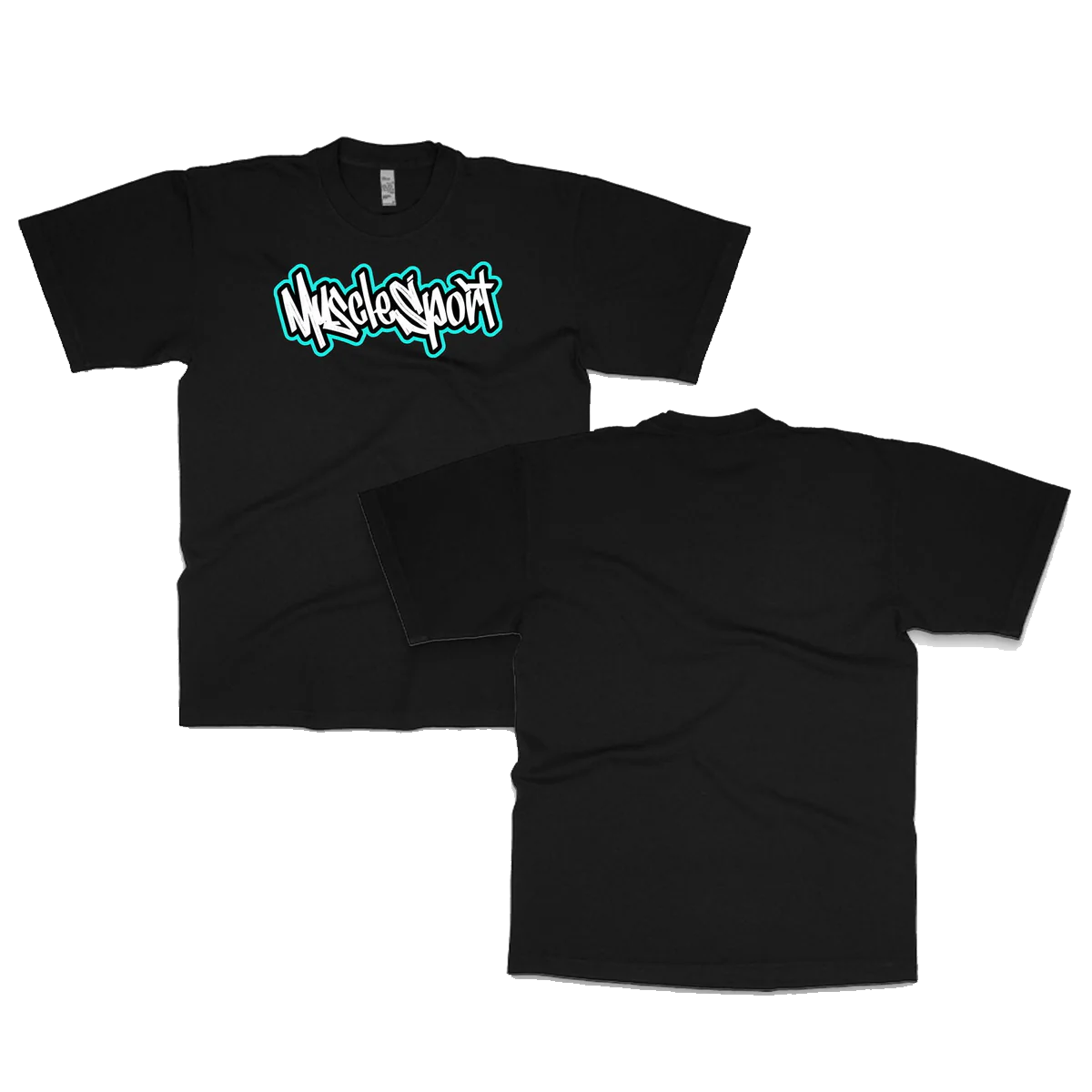 "Graffiti Swag" T-Shirt - Blue