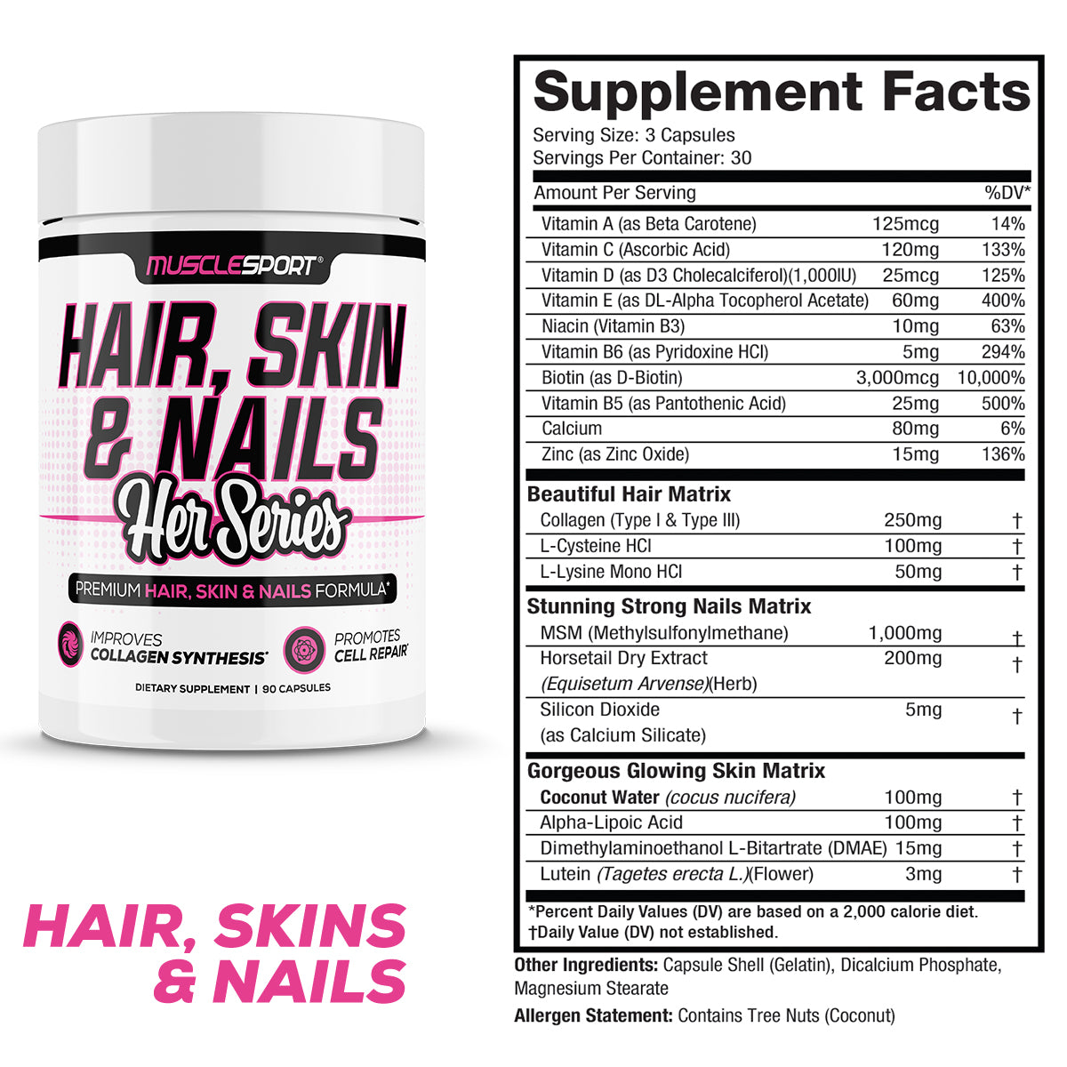Hair, Skin and Nails