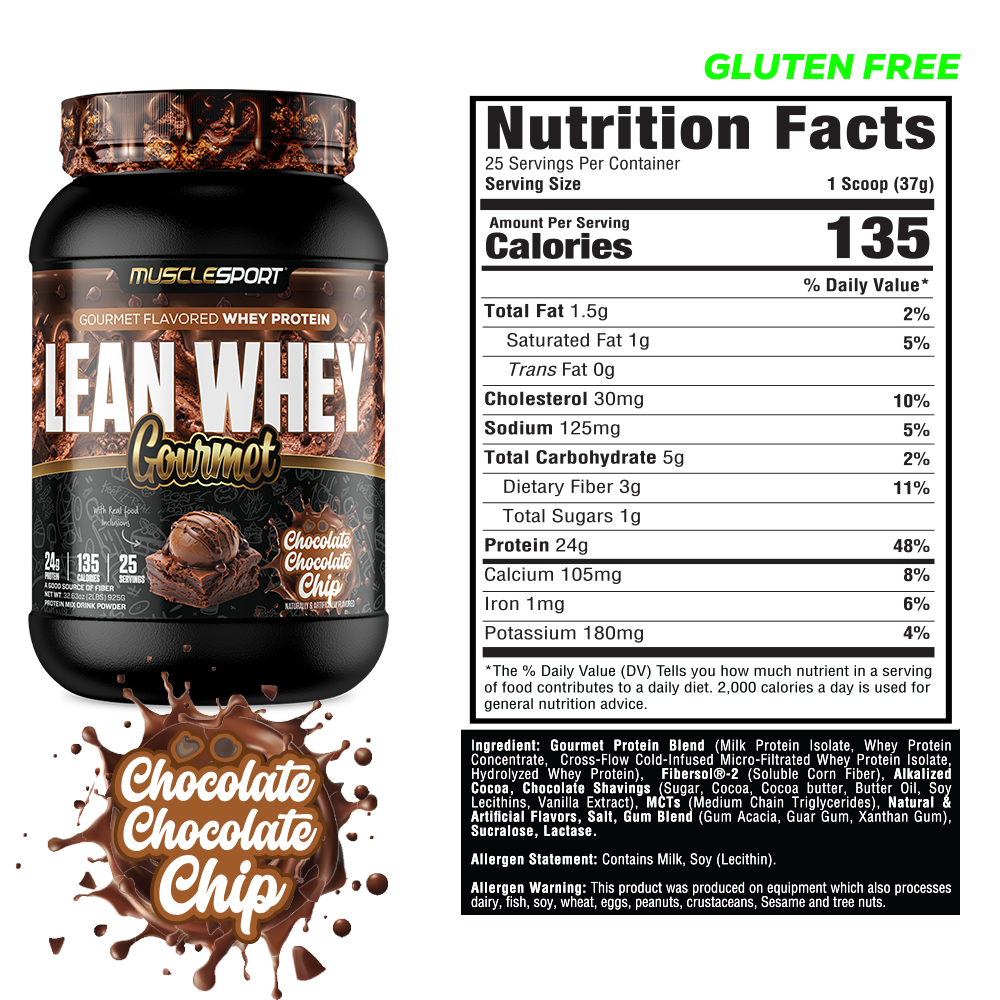 Lean Whey® Gourmet 2lb - Premium Blended Protein