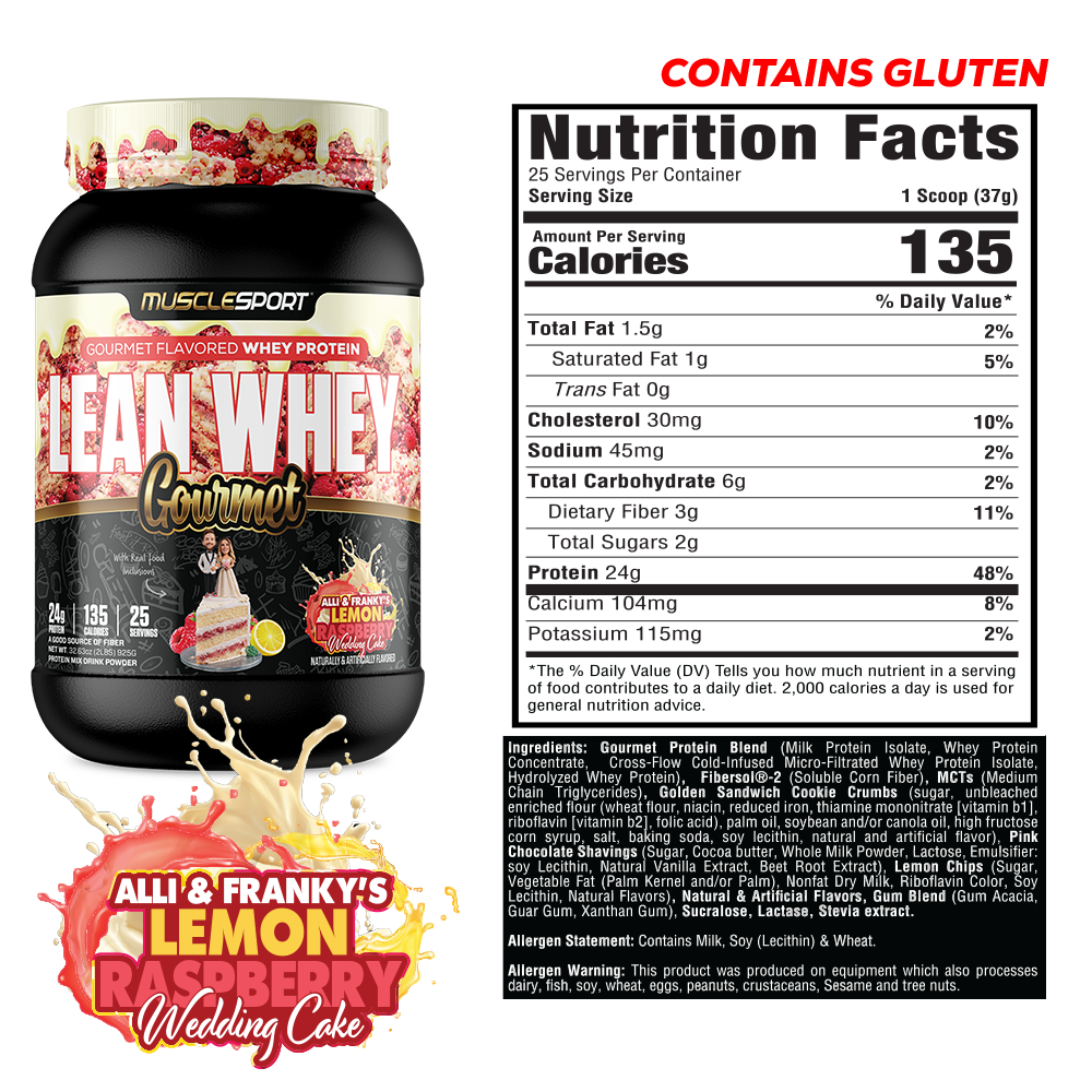 Lean Whey® Gourmet 2lb - Premium Blended Protein