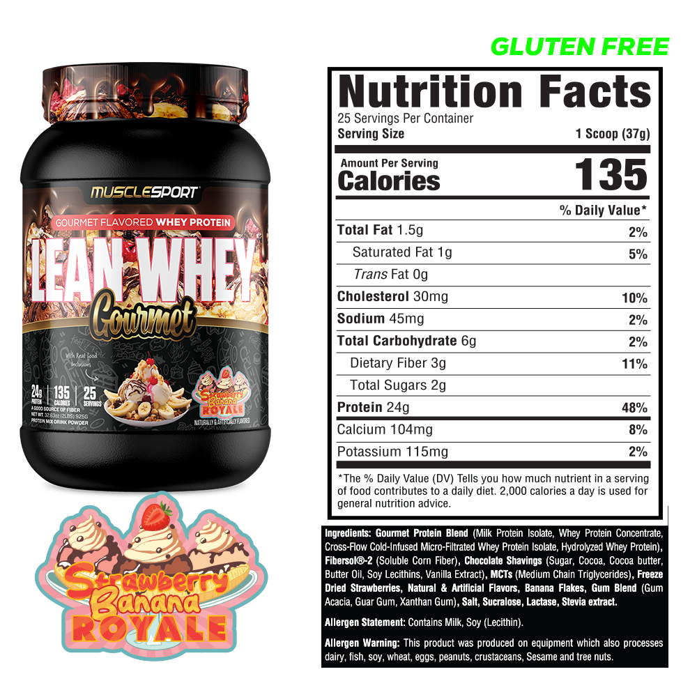 Lean Whey® Gourmet 2lb - Premium Blended Protein