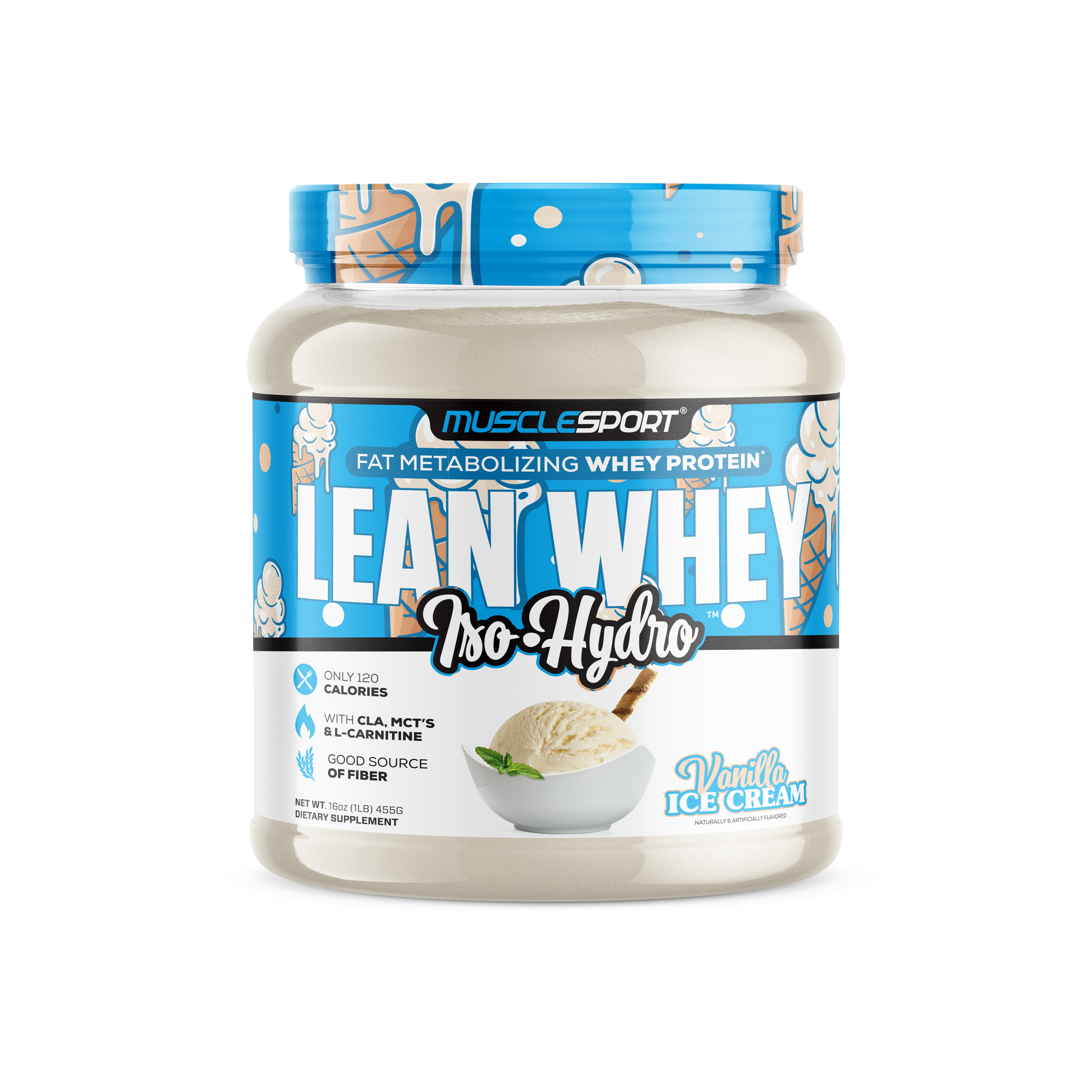 Lean Whey® Iso Hydro Gourmet Protein 1lb