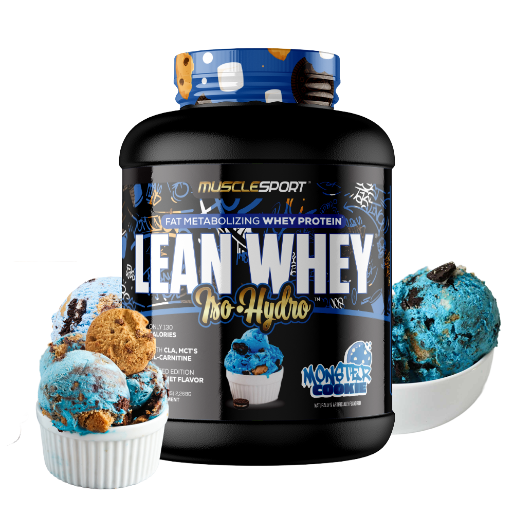 Lean Whey Iso Hydro Gourmet Protein - 5lb - Monster Cookie Lean Whey Iso Hydro Gourmet Protein - 5lb - Monster Cookie