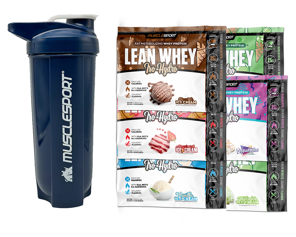 Lean Whey Build Your Own Bundle Single Servings - Musclesport®