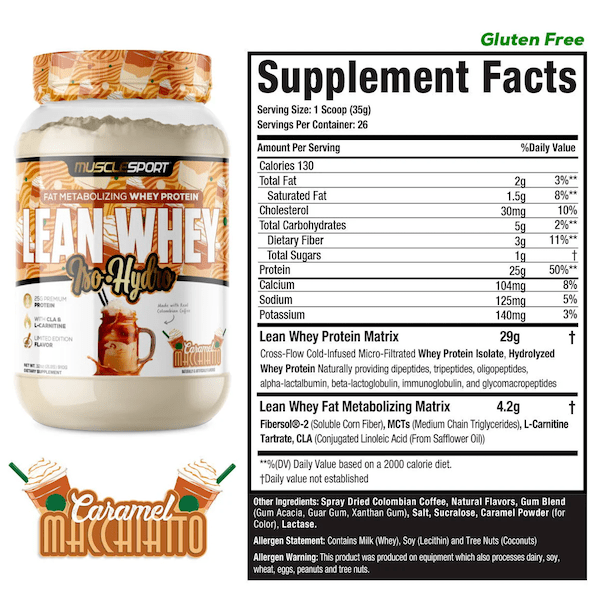 Lean Whey® Iso Hydro Gourmet Protein 2lb - Limited Edition