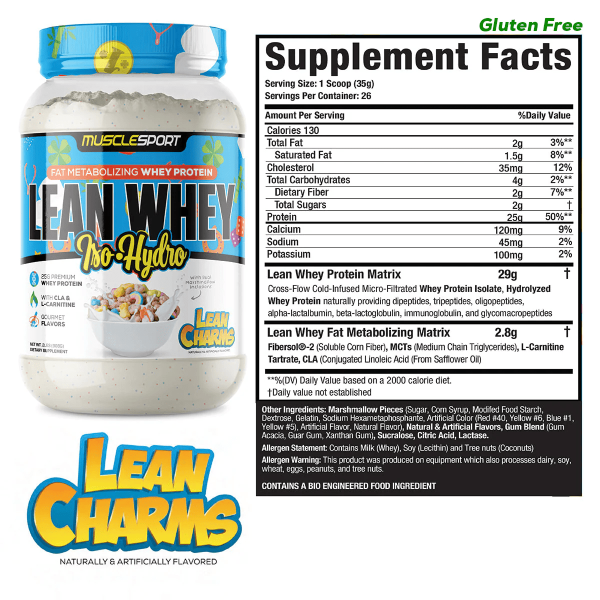 Lean Whey® Iso Hydro Gourmet Protein 2lb - Limited Edition