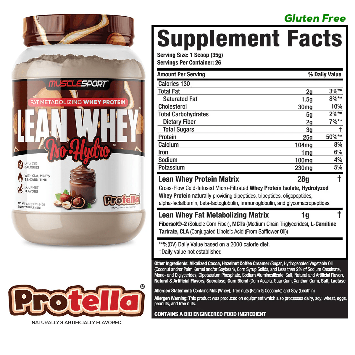 Lean Whey® Iso Hydro Gourmet Protein 2lb - Limited Edition