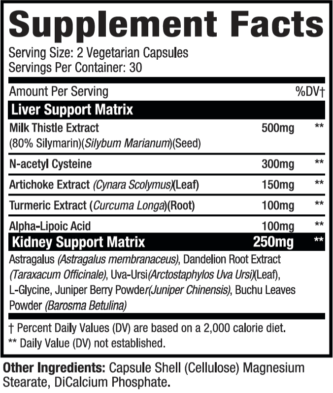 Liver & Kidney Revolution™ - Musclesport®