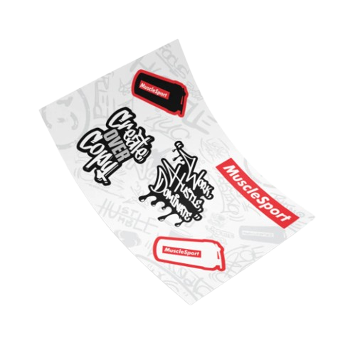 Musclesport Graffiti Limited Edition Sticker Sheet