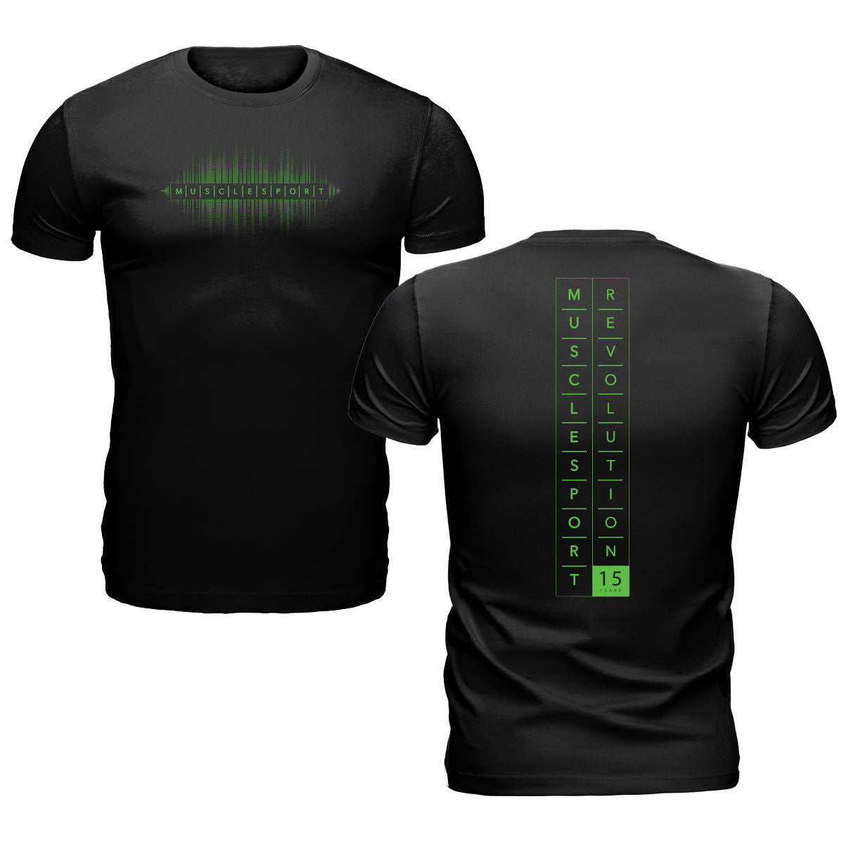 Musclesport "Soundwave" 15 Year Anniversary commemorative T-shirt - Musclesport®
