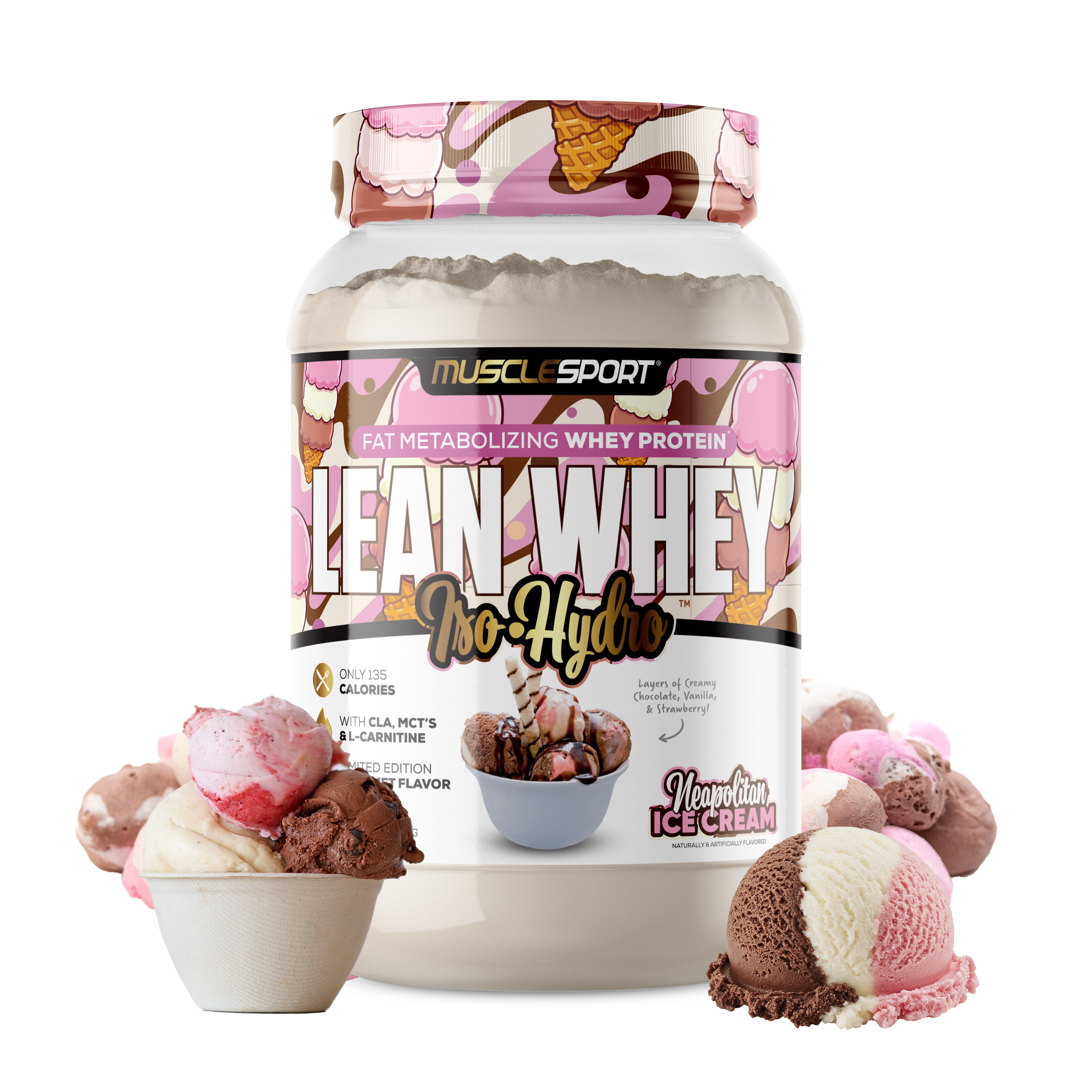 Lean Whey® Iso Hydro Gourmet Protein 2lb - Limited Edition
