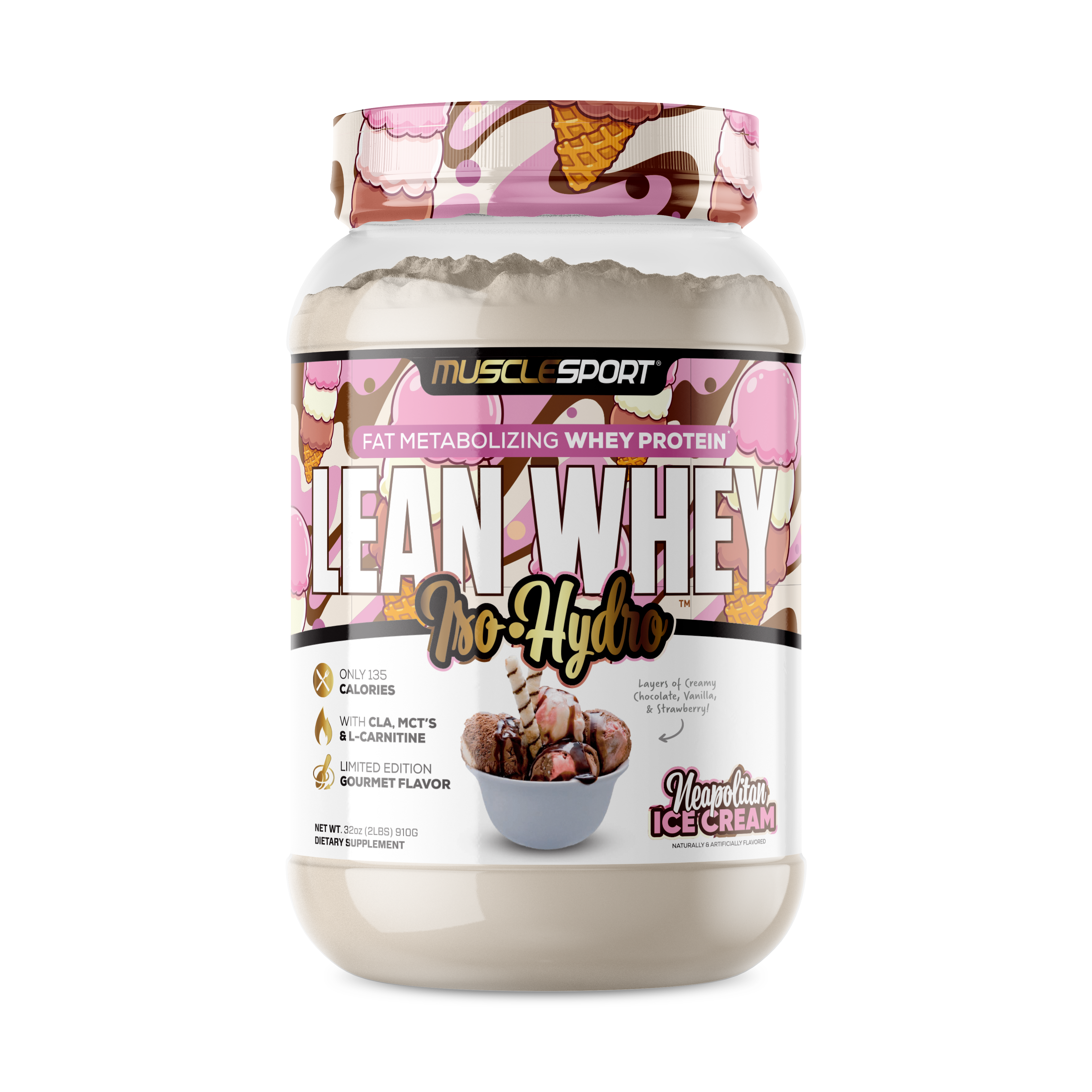 Lean Whey® Iso Hydro Gourmet Protein 2lb - Limited Edition
