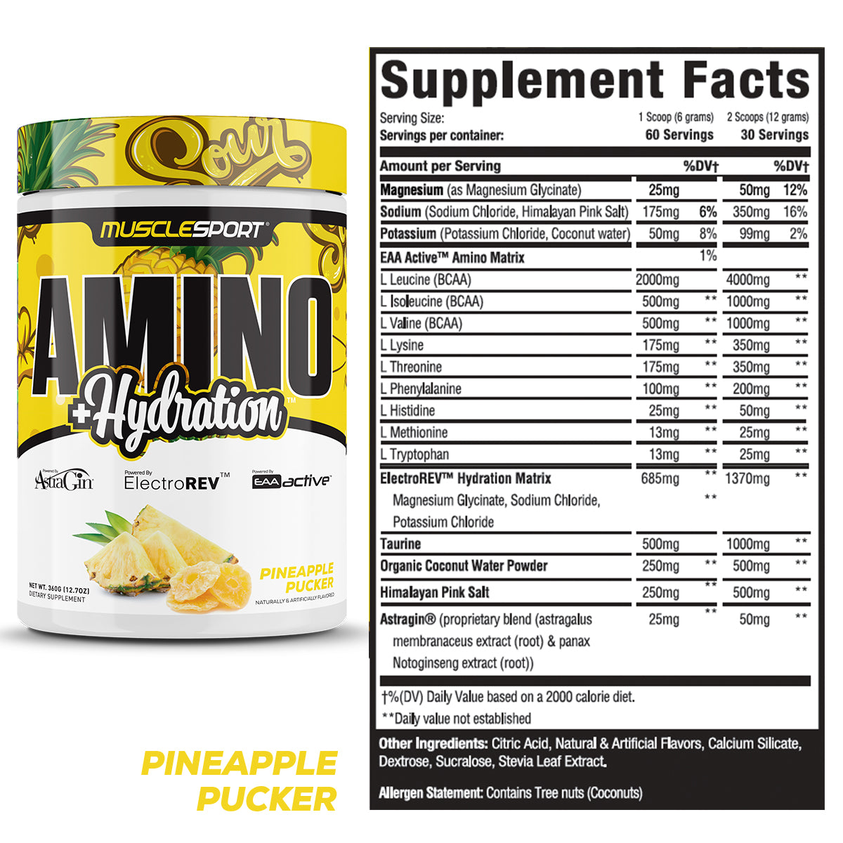 Amino + Hydration™ 360 Grams