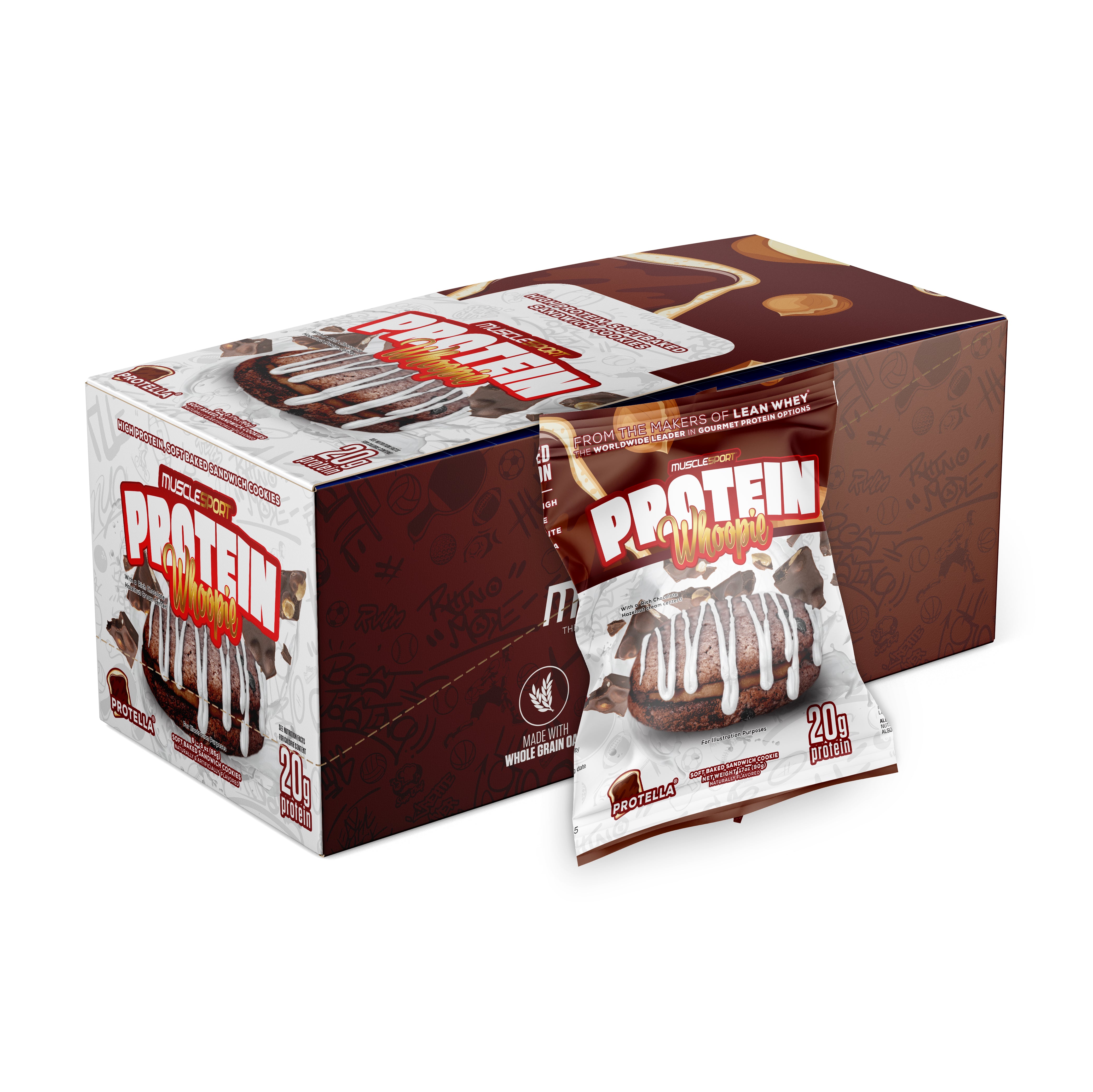 Protein Whoopies 6 Pack 90 Grams