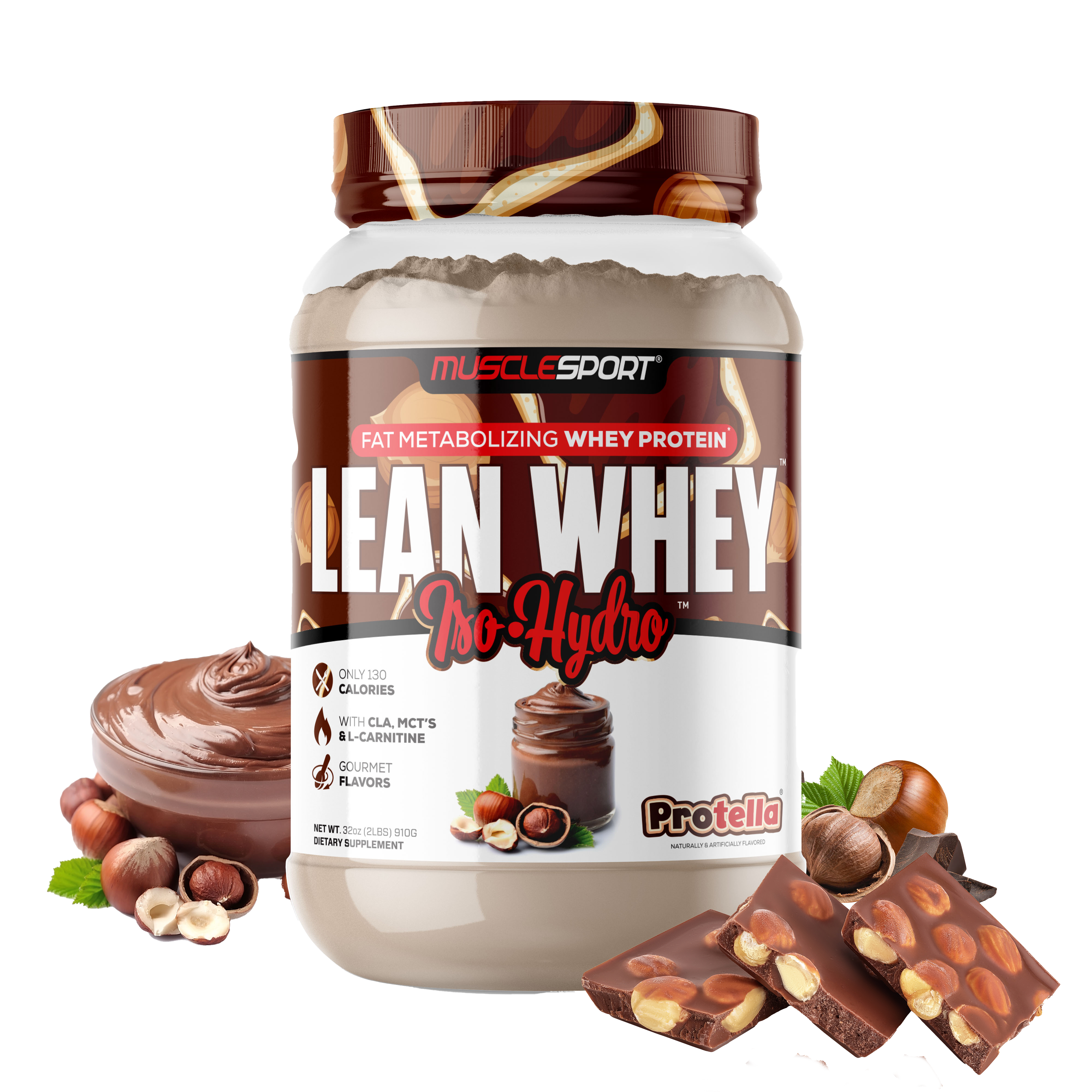 Lean Whey® Iso Hydro Gourmet Protein 2lb - Standard
