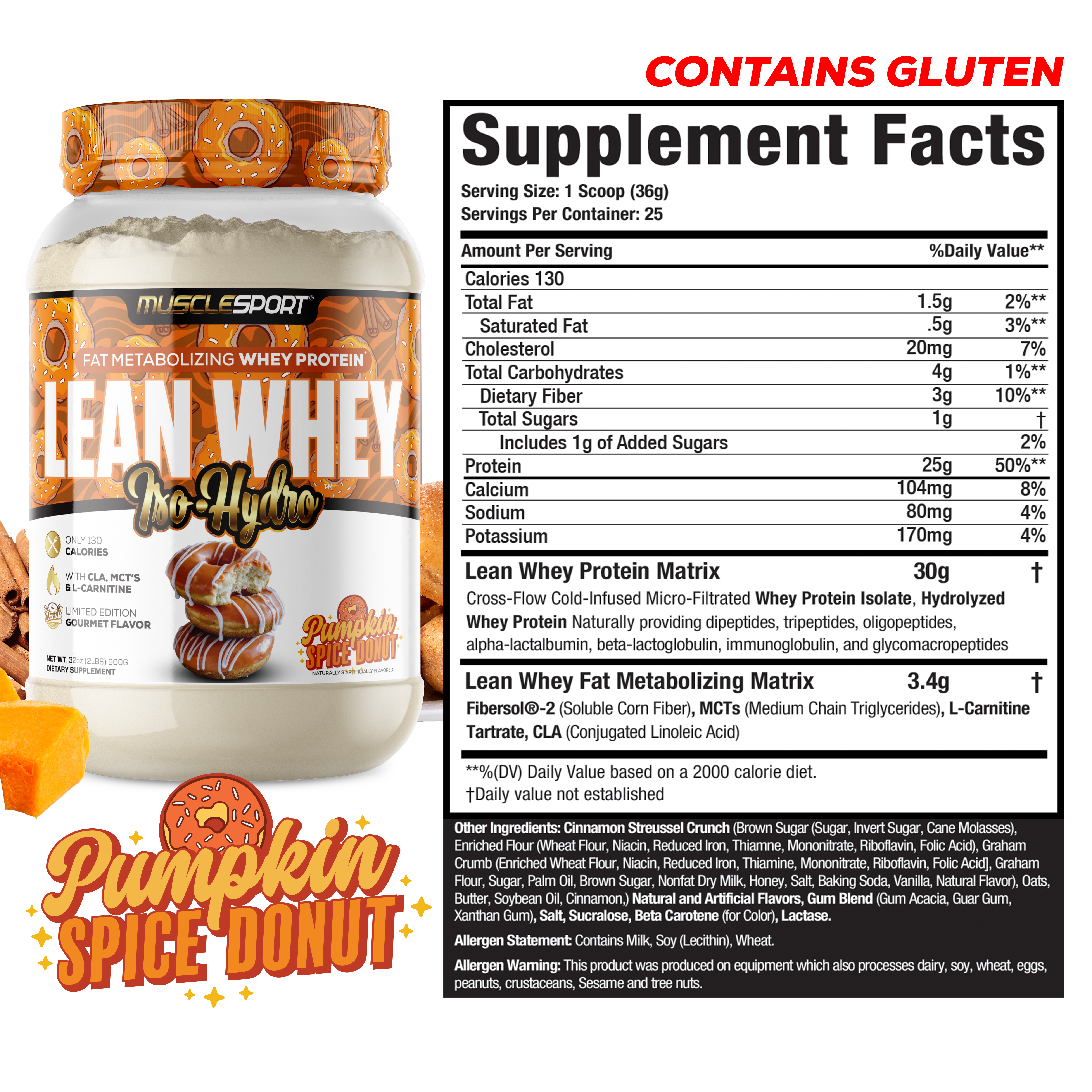 Lean Whey® Iso Hydro Gourmet Protein 2lb - Limited Edition