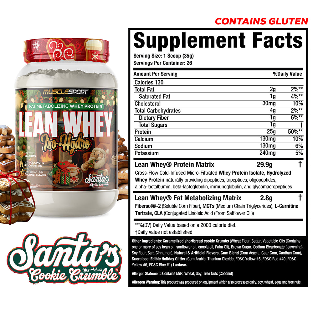 Lean Whey® Iso Hydro Gourmet Protein 2lb - Limited Edition