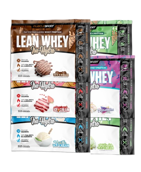 Lean Whey Build Your Own Bundle Single Servings