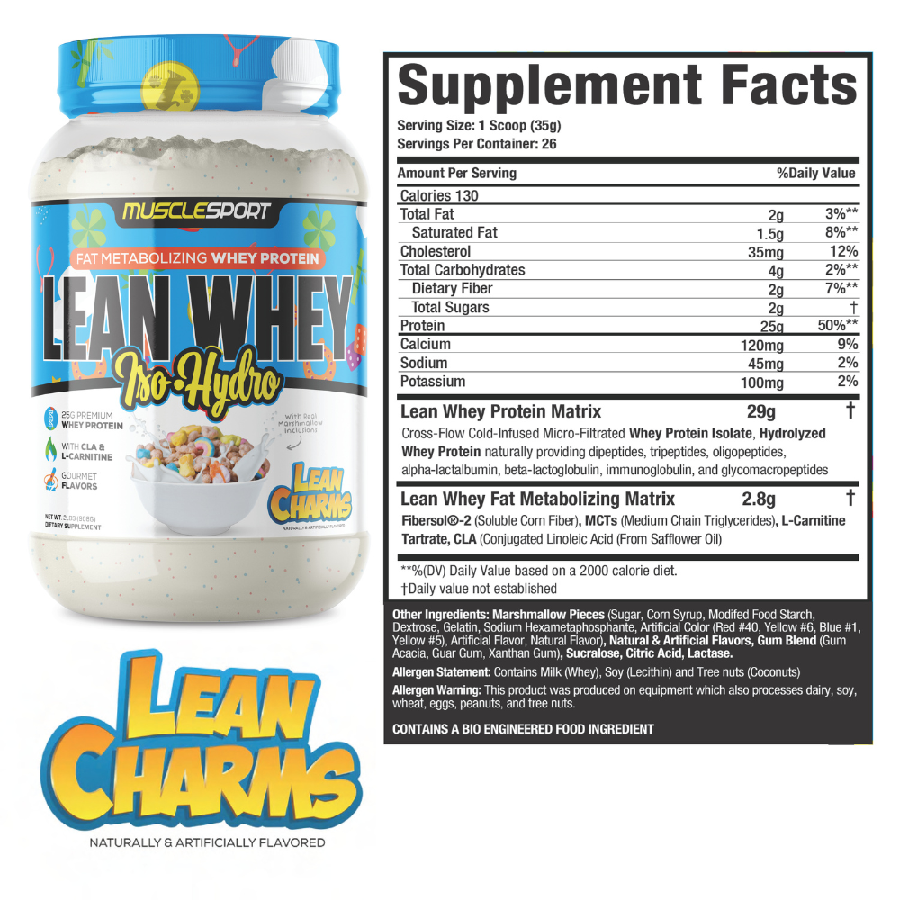 Lean Whey® Iso Hydro Gourmet Protein 2lb - Standard