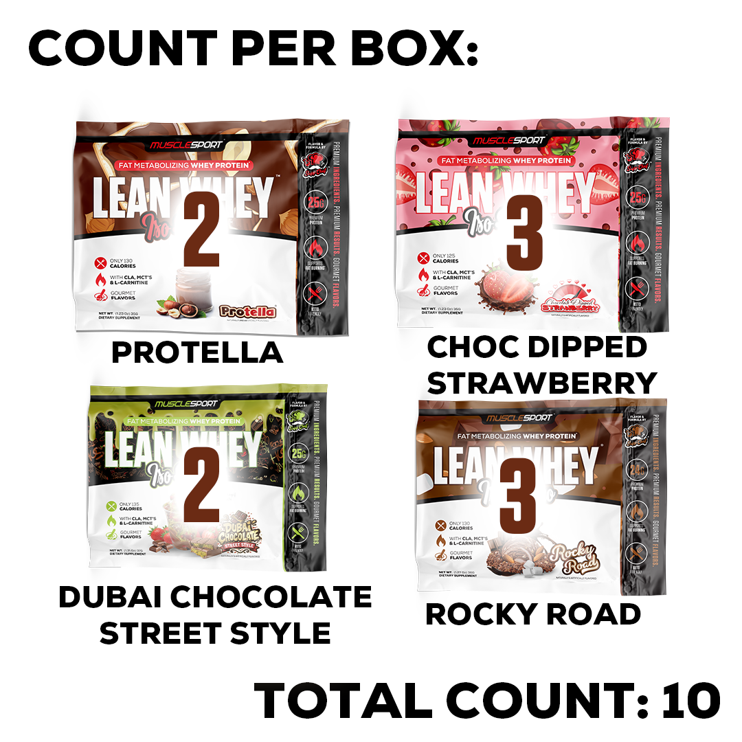 Lean Whey® Iso Hydro Variety Box