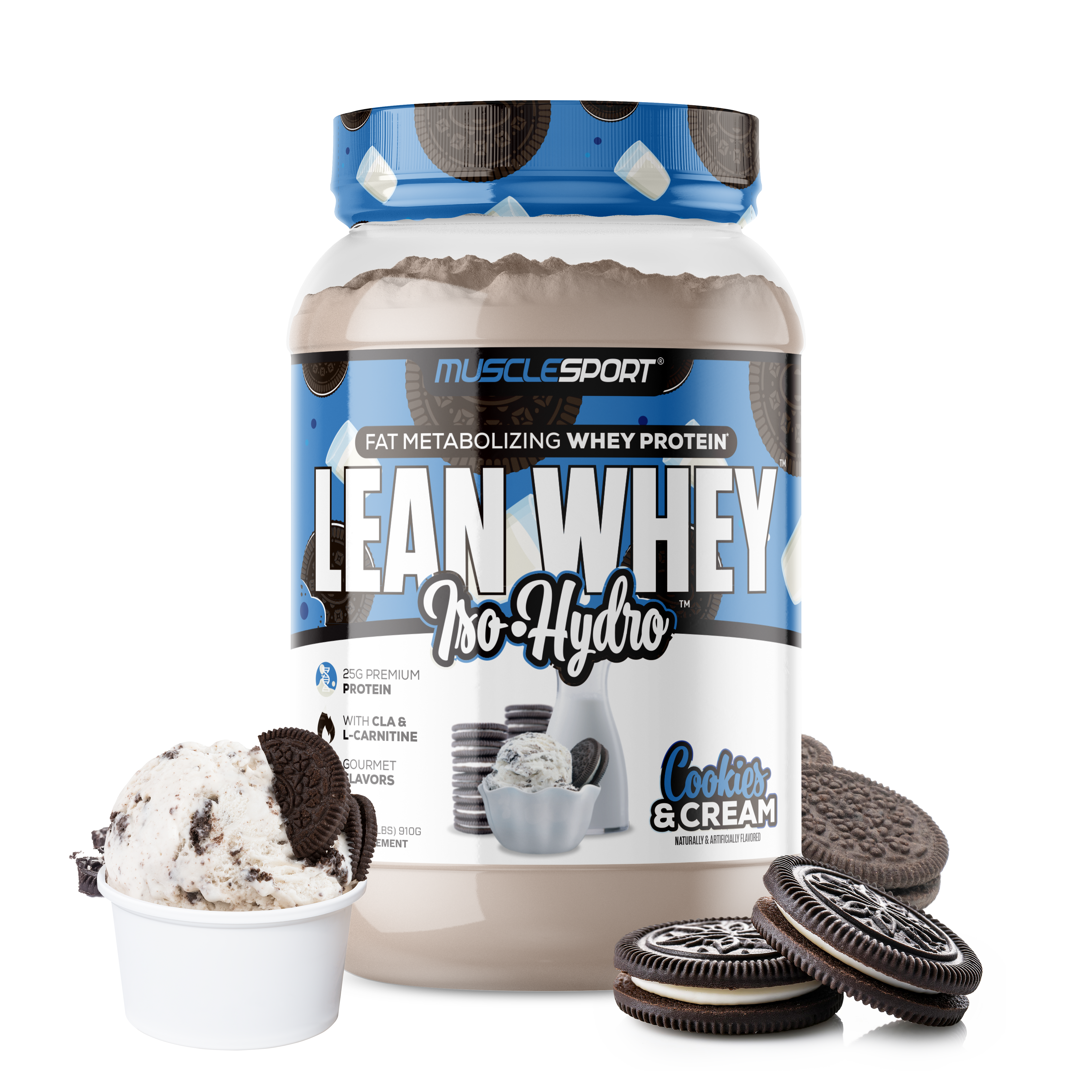 Lean Whey® Iso Hydro Gourmet Protein 2lb - Standard
