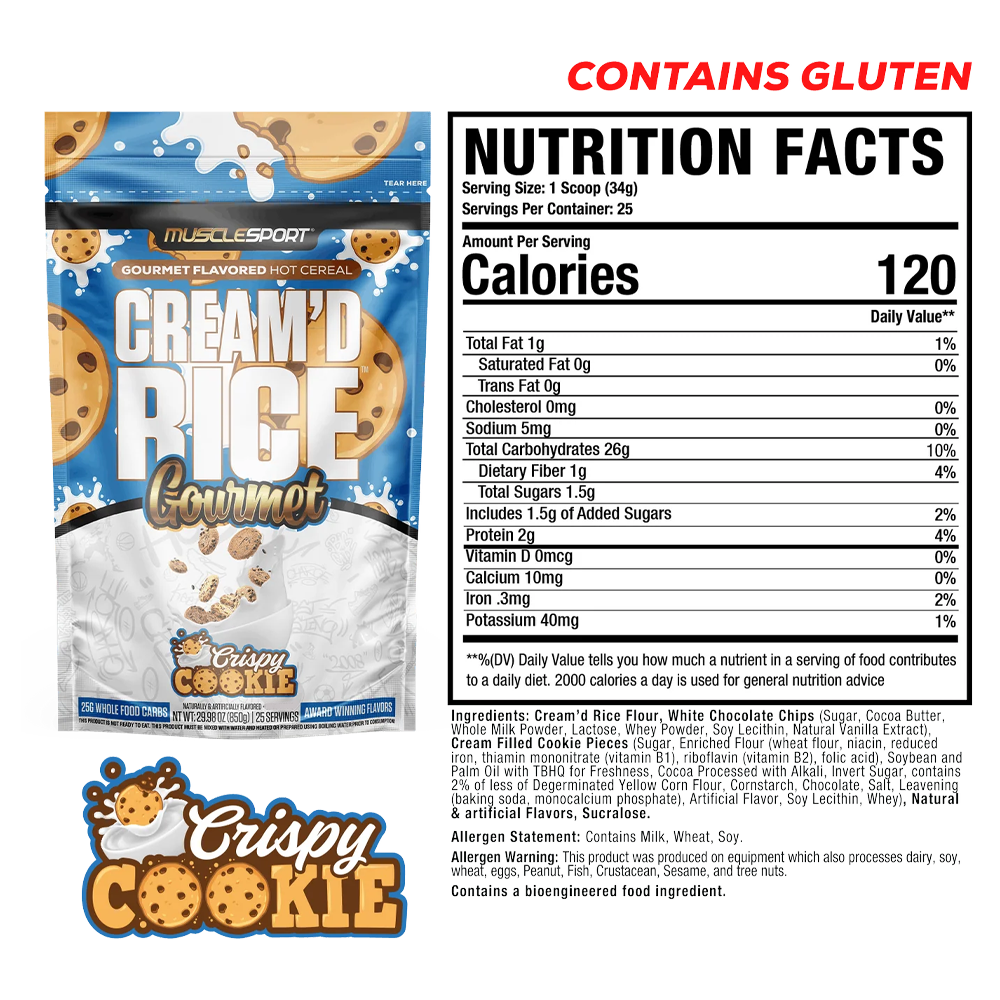 Cream'd Rice Gourmet - Hot Cereal - 25 Servings