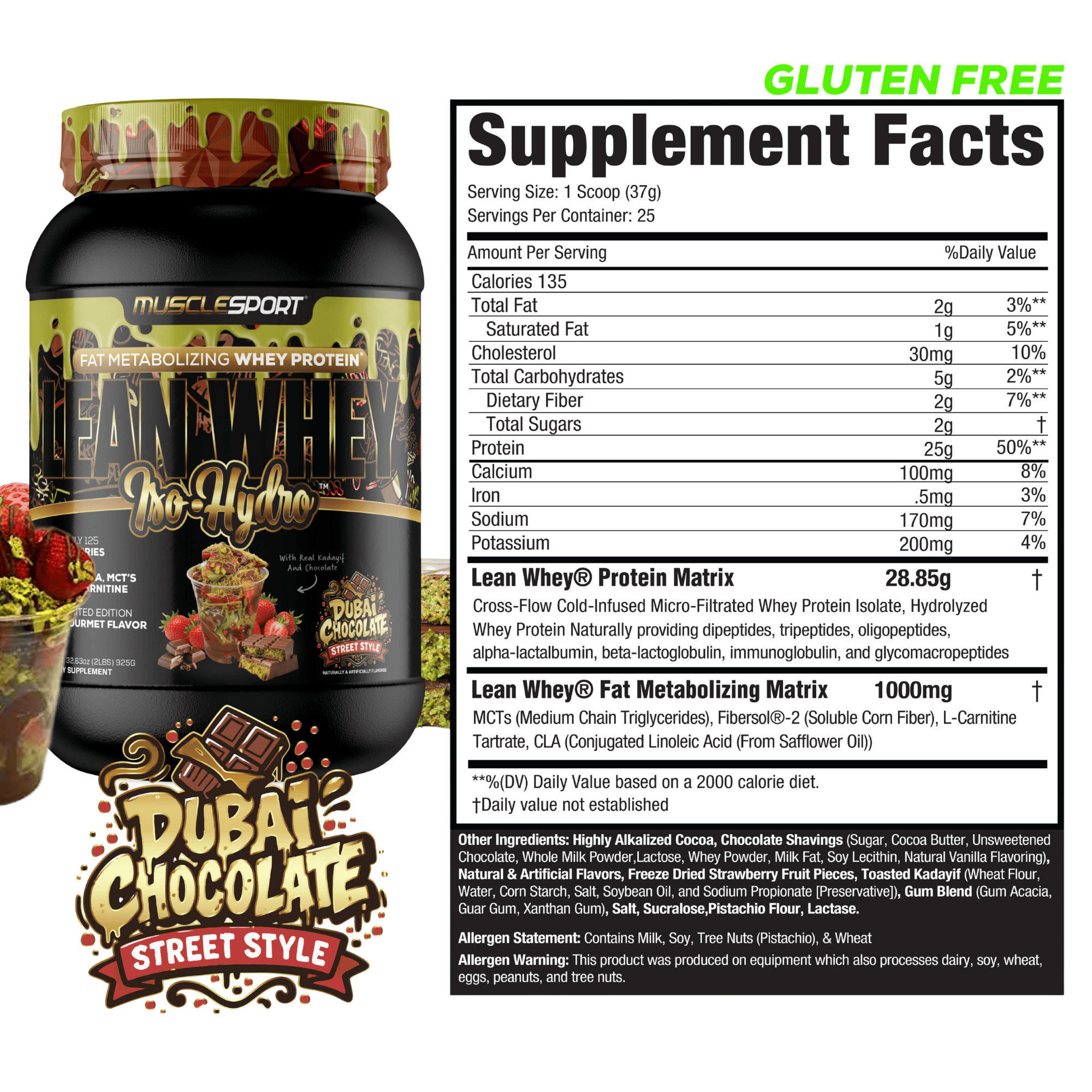 Lean Whey® Iso Hydro Gourmet Protein 2lb - Limited Edition